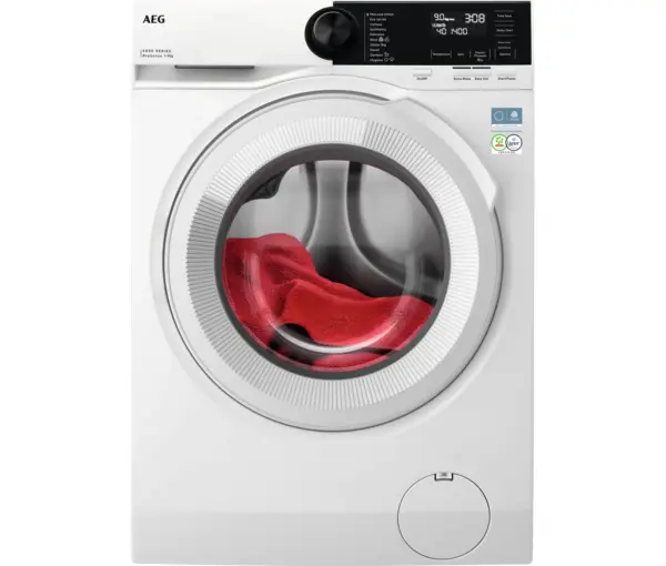 AEG LR6E2W94W, Frontbetjent vaskemaskine