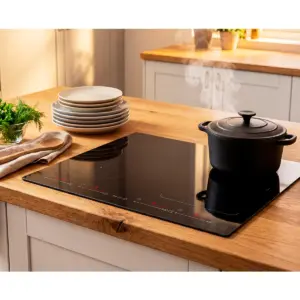 Thermex Nordic 6660 induktion 60 cm, 4 zones, red light, Induktionskogeplade