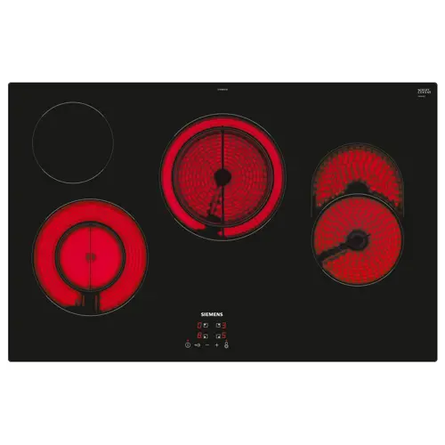 Siemens ET81RBHA1D iQ300, Keramisk kogeplade