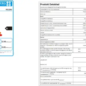 Frigor FKI110HV, Induktionskomfur