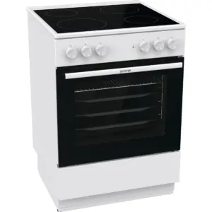 Gorenje GEC6A43WD, Keramisk komfur