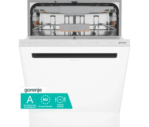 Gorenje GU673A67W, Underbygningsopvaskemaskine