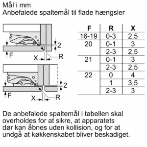 Bosch KIS87EDD0 , Integreret køle-fryseskab