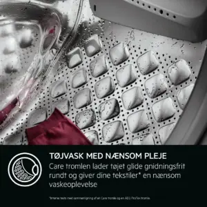 AEG LR834F96W, Frontbetjent vaskemaskine