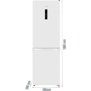 Gorenje NRK619CAW4, Fritstående køle-fryseskab
