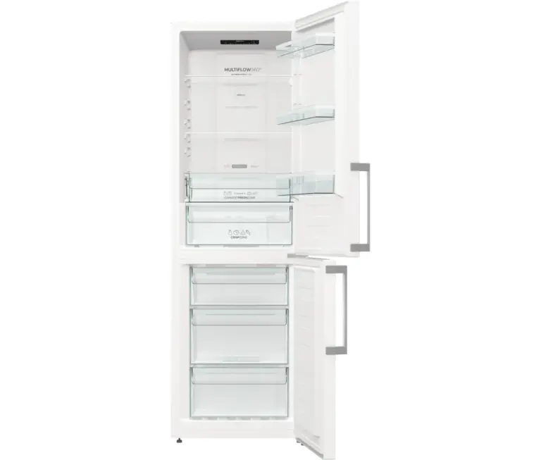 Gorenje NRK619EEW5F, Fritstående køle-fryseskab