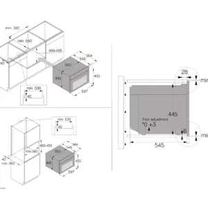 ASKO OCM64BSH, Kombiovn