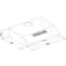 Silverline PE121HV 60cm hvid indsatsemhætte