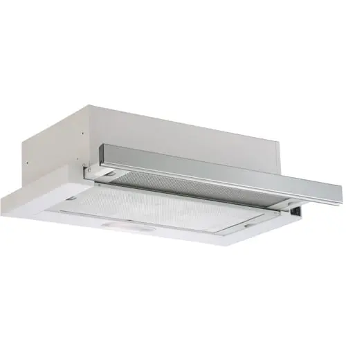 PE139 60cm rustfri stål, Udtræksemhætte