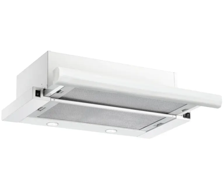 Silverline PE140 60cm hvid udtræksemhætte