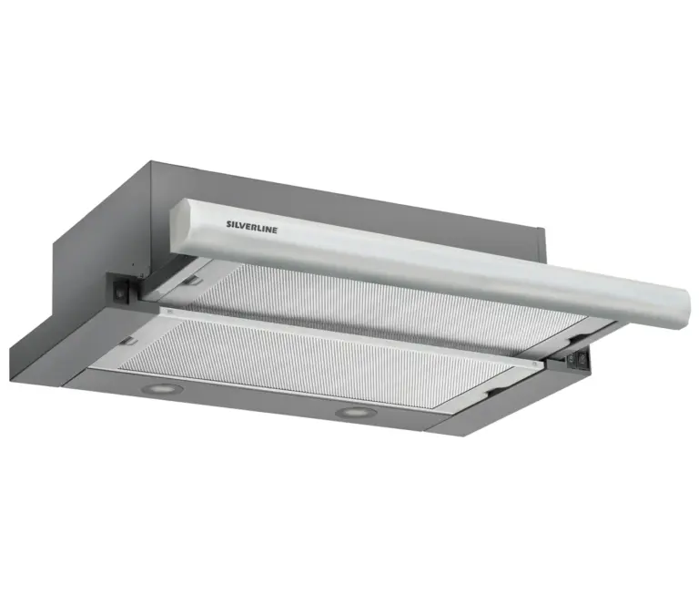 Silverline PE141 60cm rustfri stål, Udtræksemhætte