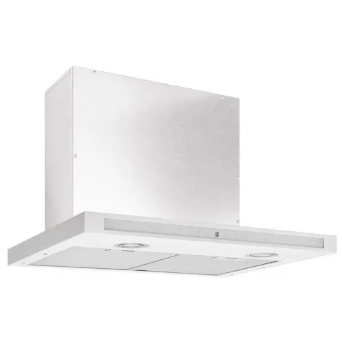 Silverline PE401 60cm hvid, Indsatsemhætte