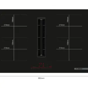 Bosch PVQ81AH26E Serie 6, Kogeplade med indbygget emhætte