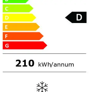 Samsung RZ32C7BF6WW, Fritstående fryseskab