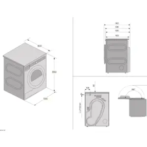 Asko T509HRW, Kondenstørretumbler
