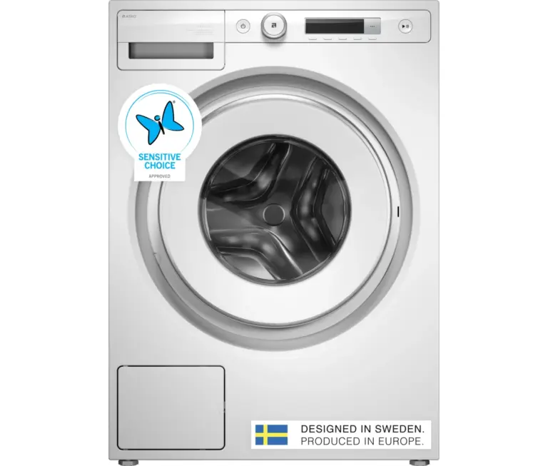 Asko W10844BW, Frontbetjent vaskemaskine