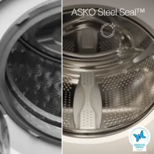 Asko W5096RG, Frontbetjent vaskemaskine