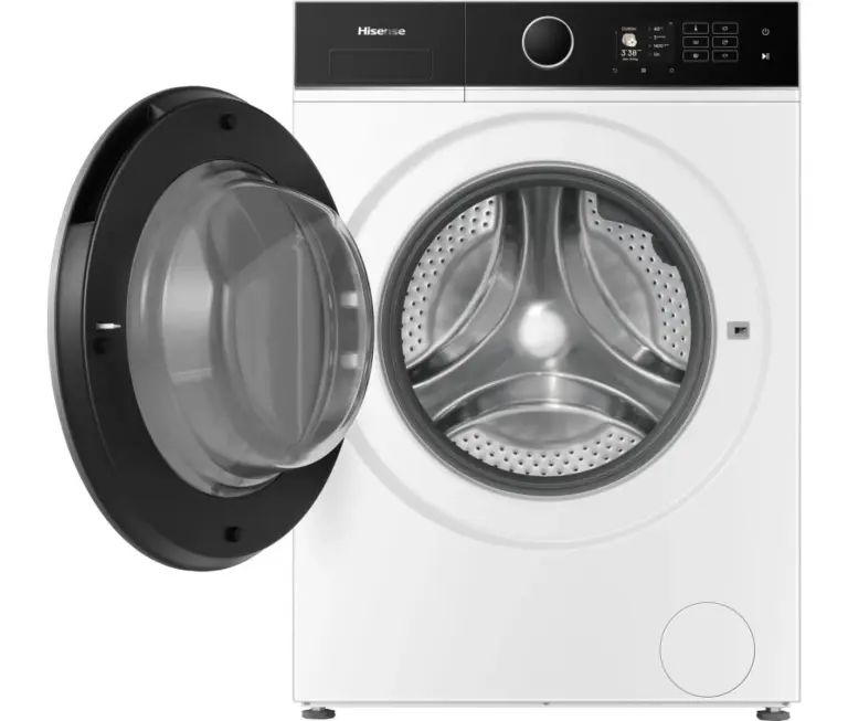 Hisense WF5I1045BWQ, Frontbetjent vaskemaskine