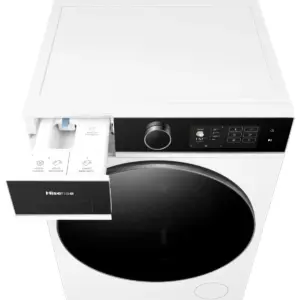 Hisense WF5I1045BWQ, Frontbetjent vaskemaskine