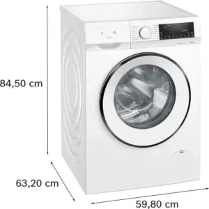 Siemens WG54G2FWDN iQ500, Frontbetjent vaskemaskine