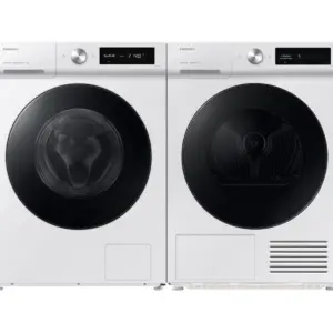 Samsung WW90DB7U34GWU3 Bespoke, Frontbetjent vaskemaskine