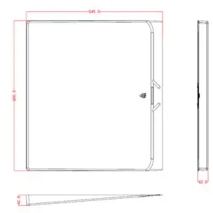 NORDIC QUALITY V2 Driptray, 60 x 54.5cm