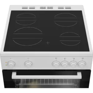 Beko FBE67000WDS, Keramisk komfur