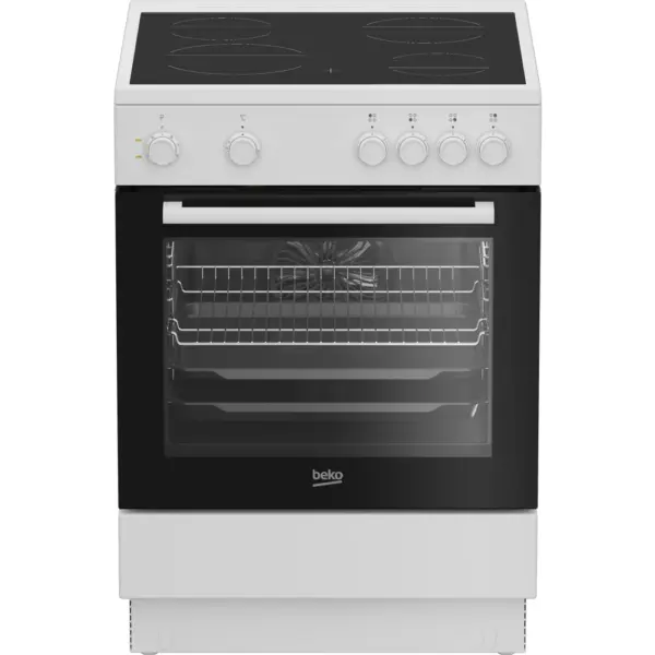 Beko FBE67000WDS, Keramisk komfur